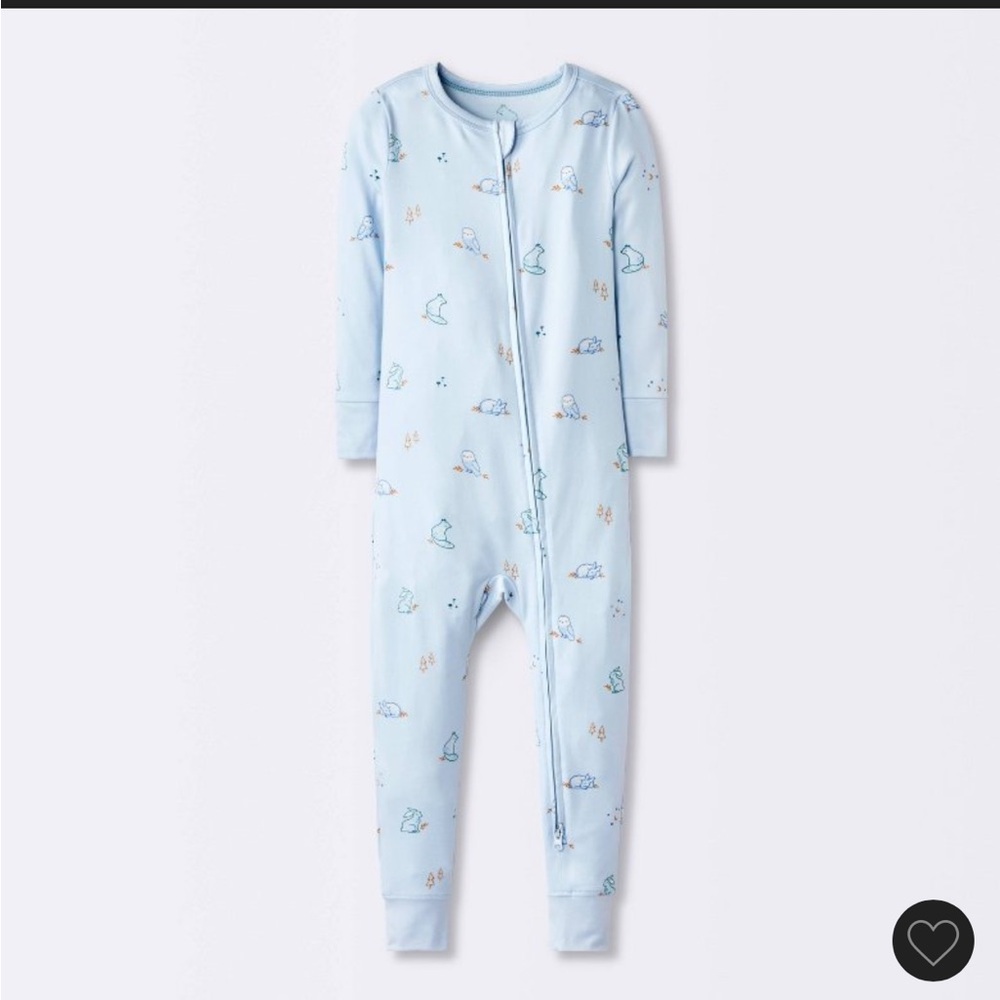 Cloud Island Light Blue Kids One Piece